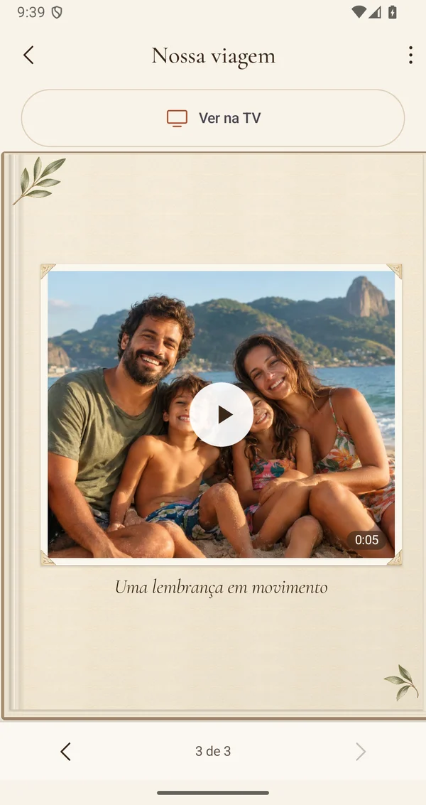 Lembranças em vídeo