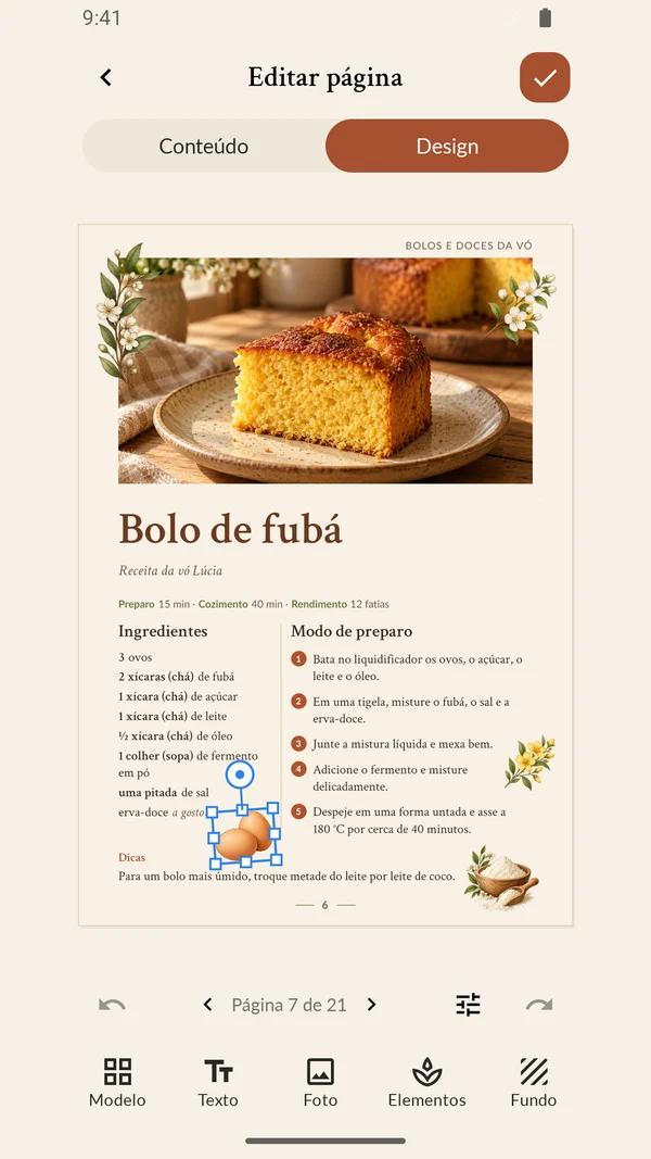 Um livro com o seu jeito