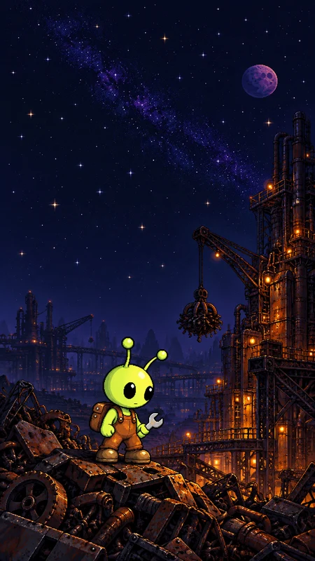 Alien Scrapper — Celular